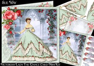 Victorian Lady the Dance Card Mini Kit