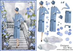 1920's Betty Blue Fashion Show