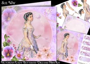 Victorian Lady Butterfly Dreams