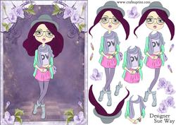 Teen Fashionista! Latest Trend Decoupage