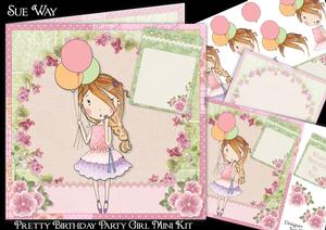 Pretty Birthday Party Girl Mini Kit