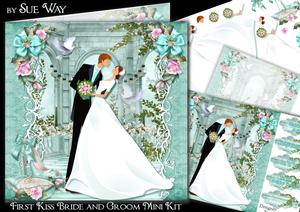 First Kiss Bride and Groom Mini Kit