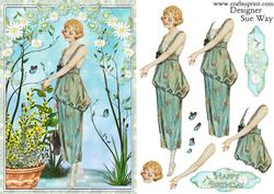 1920's Flower Lady Fashion Show