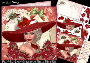 Red Hat Lady Christmas Belle Mini Kit