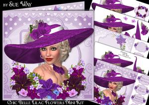Chic Belle Lilac Flowers Mini Kit