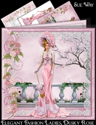 Elegant Fashion Ladies, Dusky Rose Mini Kit