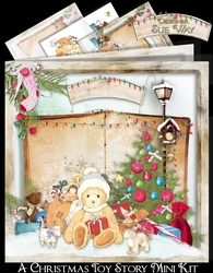 A Christmas Toy Story Card Mini Kit
