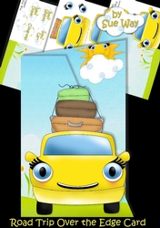 Road Trip A5 Over the Edge Card