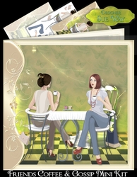Friends Coffee and Gossip Mini Ki