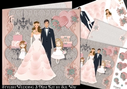 Stylish Wedding 3 Mini Kit