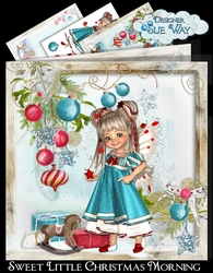 Sweet Little Christmas Morning Card Mini Kit