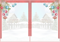 Sweet Little Ringing in the Christmas Cheer A5 Insert