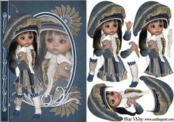 Sweet Little Pretty in Blue Fashion Reflection