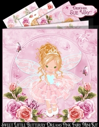 Sweet Little Butterfly Dreams Pink Fairy