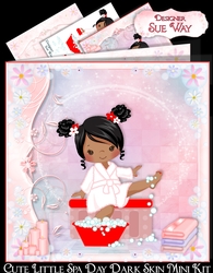 Cute Little Spa Day Dark Skin Mini Kit