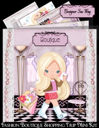 Fashion Boutique Shopping Trip Mini Kit