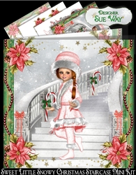 Sweet Little Snowy Christmas Staircase Mini Kit