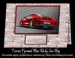 Red Ferrari Pyramid Mini Kit
