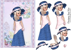Sweet Little Lilac Times A5 Topper & Decoupage
