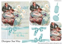 Proud Parents New Baby Quick Card