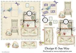 New Home or Retirement Decoupage