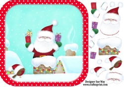 When Santa Got Stuck up the Chimney