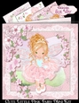 Cute Little Pink Fairy Blonde Hair Mini Kit