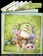 Springtime Ducking in a Basket of Flowers Mini Kit