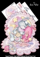 Sweet Dreams Little Rabbit Scalloped Round Easel Card Mini Kit