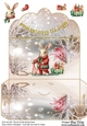 Cottontail Rabbit in the Snow Money Wallet
