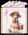 Cute Little Ice Cream Girl Mini Kit