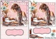 Boho Artist Card Front, Topper and Decoupage