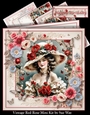 Vintage Red Rose Mini Kit