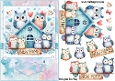 Owls New Home A5 Topper and Decoupage