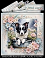 Border Collie Puppy in a Bucket Mini Kit