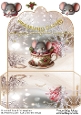 Cosy Christmas Mouse Money Wallet