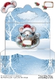 Cosy Christmas Tea Cup Mouse Money Wallet