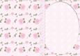 Pink Roses & Lace Insert