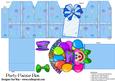 Birthday Clown Party Favour Place Setting Gift Box