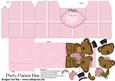 Teddy Couple Wedding Party Favour Place Setting Gift Box