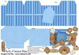 Cricket Party Favour Place Setting Gift Box