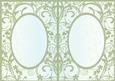 Flower Scroll Frame Insert