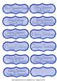 Christmas Snow Scene Couples Greeting Tags