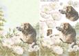 Golden Retriever in a Flower Meadow Decoupage