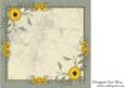 Sunflower 8x8 Square Insert