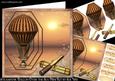 Steampunk Balloon Over the Sea Mini Kit