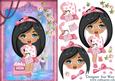 Young Fashionista in the Pink! Goes Shopping Dark Hair