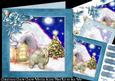 Christmas Chow Chow Winter Scene Mini Kit