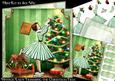 Vintage Lady Trimming the Christmas Tree Mini Kit
