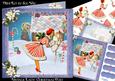 Vintage Lady Christmas Post Mini Kit